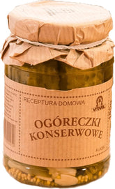 Pickled cucumbers in wine vinegar 100/185 g VITAPOL